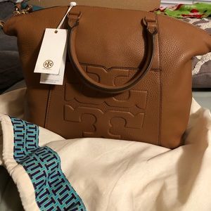 BOMBE T SLOUCHY SATCHEL BARK